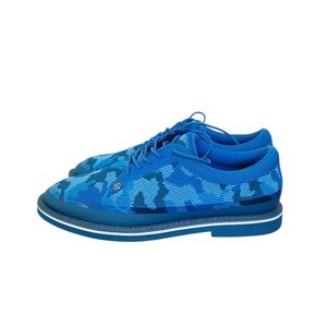G/FORE Blue Camo Knit Tuxedo Gallivanter Golf Shoes Size 9.5